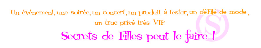 Invitations secrets de filles