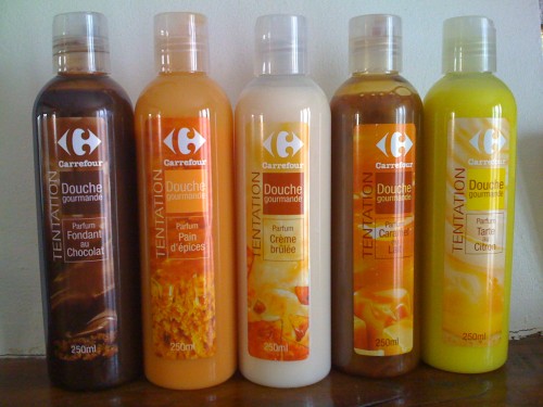 creme douche carrefour