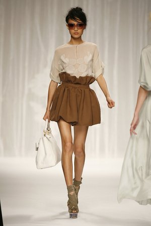 Défilé Fendi printemps été 2010