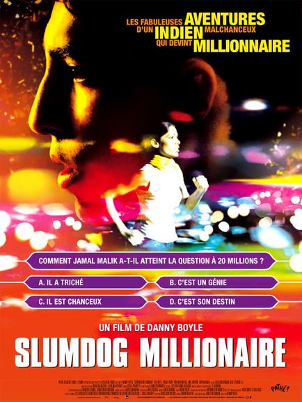 affiche slumdog Millionnaire