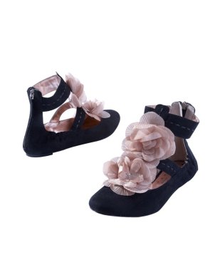 Ballerines a bride 3 fleurs Promod