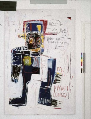 Basquiat Irony of Negro Policeman