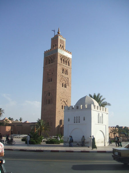 Minaret Mosquée Marrakech