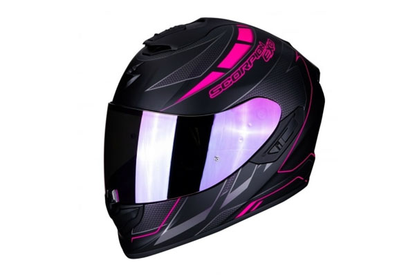 casque scorpion exo 1400 air cup rose