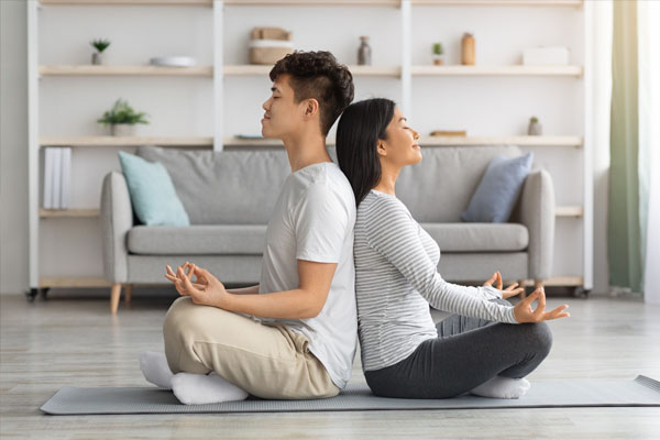 Faire du yoga