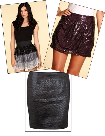 jupes sequin