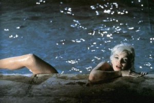 Marilyn Monroe, scène de la piscine Something Got To Give