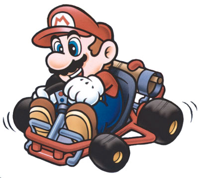 mario au karting