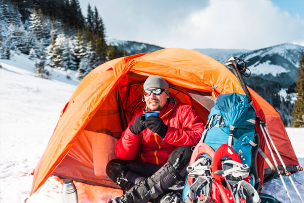 Matériel de camping hiver