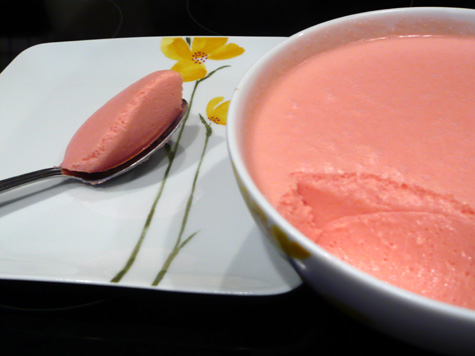 mousse à la fraise tagada