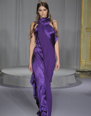 robe violette