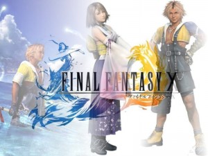 Tidus et Yuna dans FF X